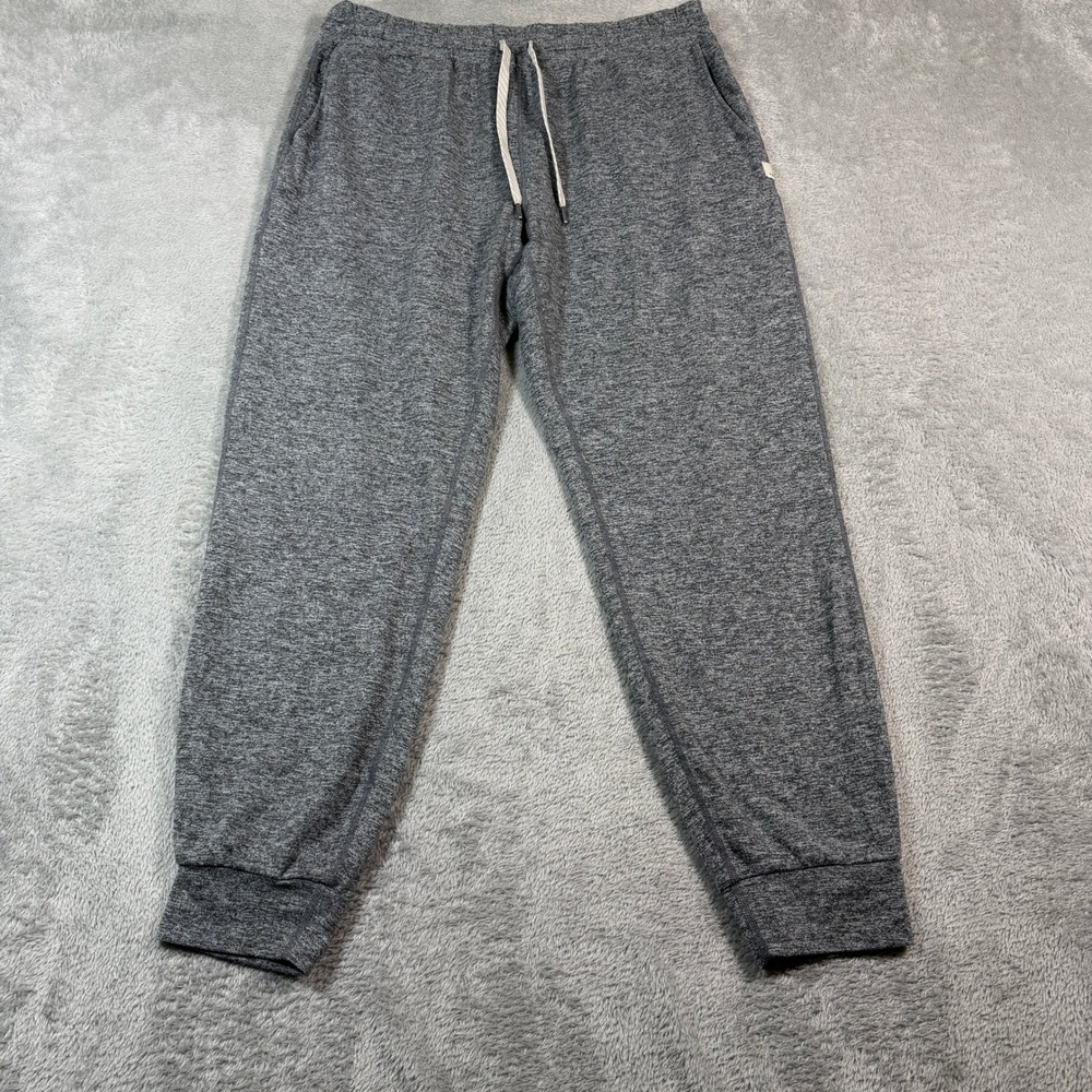 Vuori Halo Performance Joggers Women Medium Gray Heathered Athleisure
